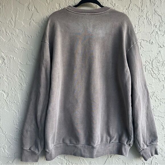 CIVIL REGIME Sweatshirt Men XL Graphic Rose Horse Lightning Pullover - Picture 6 of 9